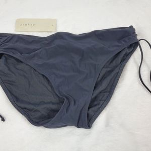 Solid black bikini bottoms Profile brand size 14